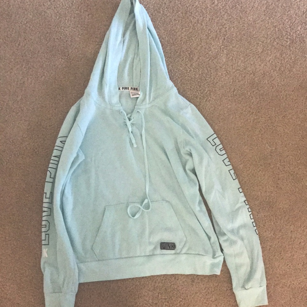 Pink hoodie